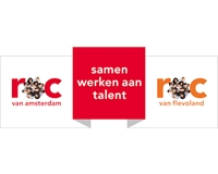 Logo ROC van Amsterdam - Flevoland | MBO College Airport